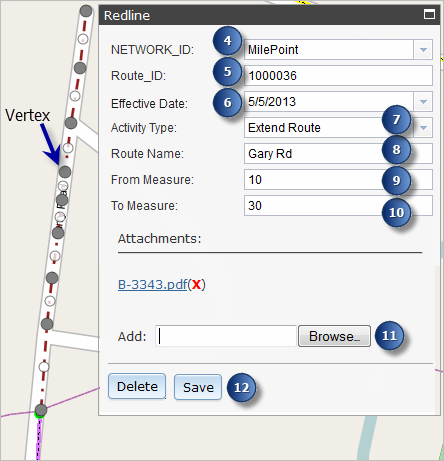 Redline widget Redline widget